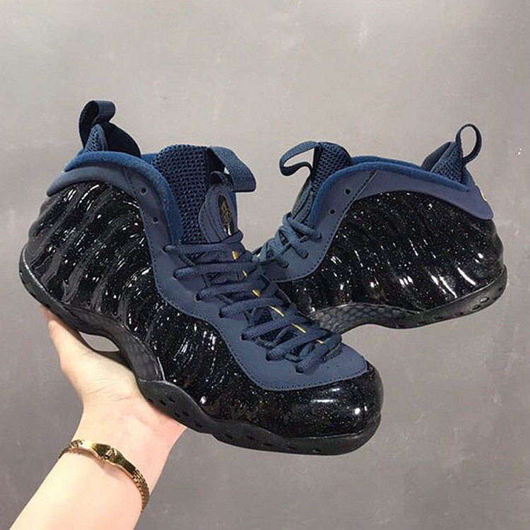 nikeairfoampositeone曜石星空喷泡蓝炫彩喷aa3963400篮球鞋