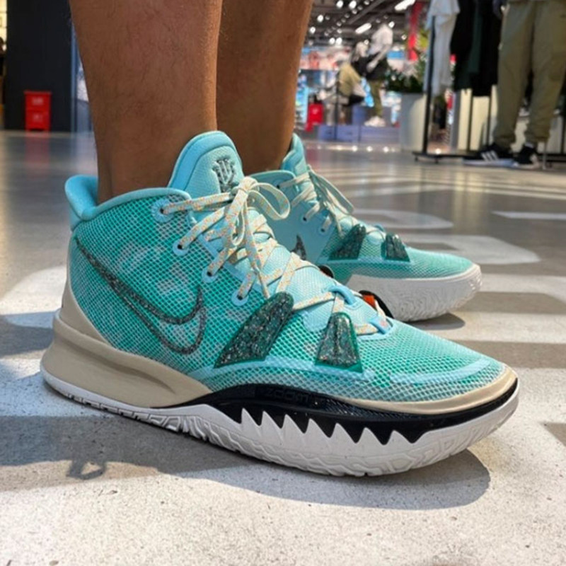 nikekyrie7ep耐克欧文薄荷绿白国内实战篮球篮球鞋