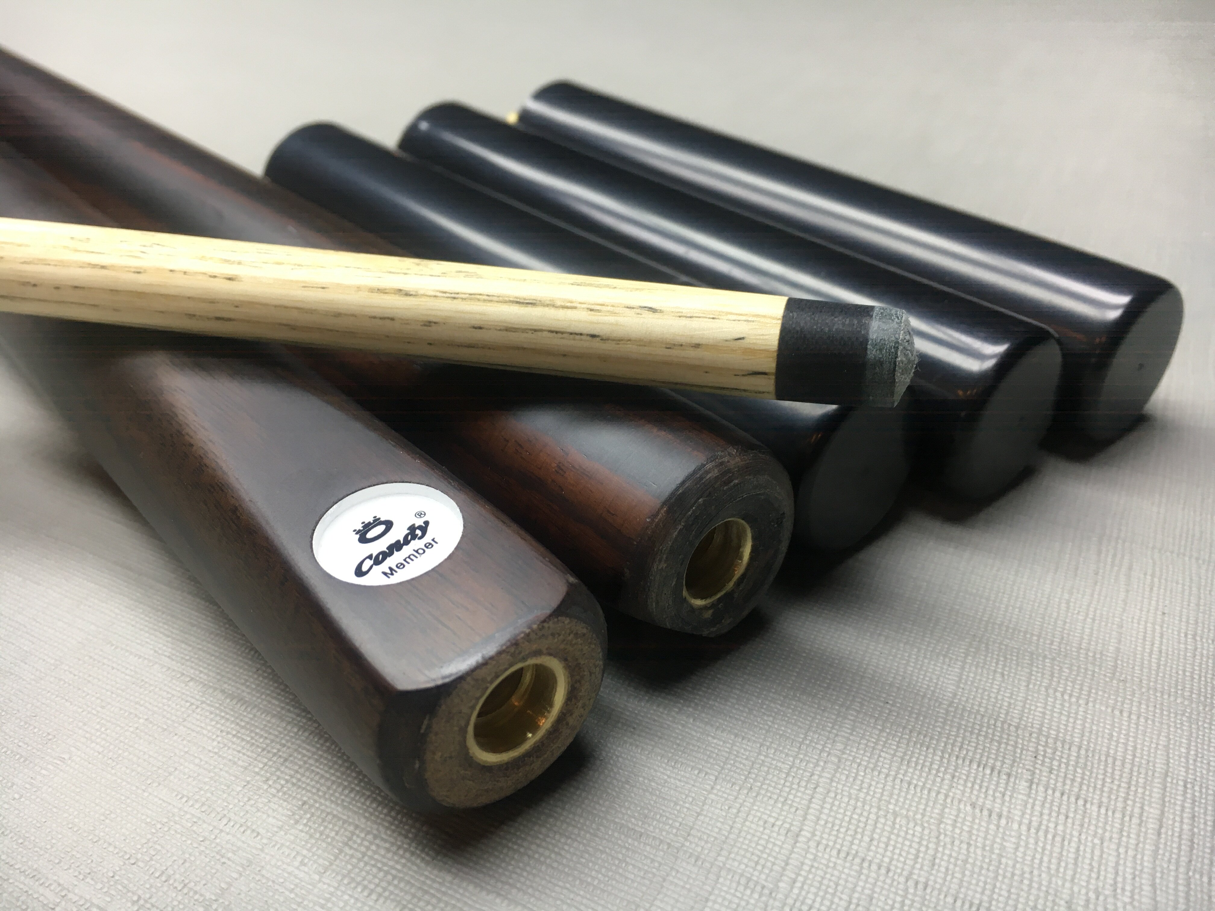 球杆波次公杆球厅专用奥秘加长中头杆单节台球杆