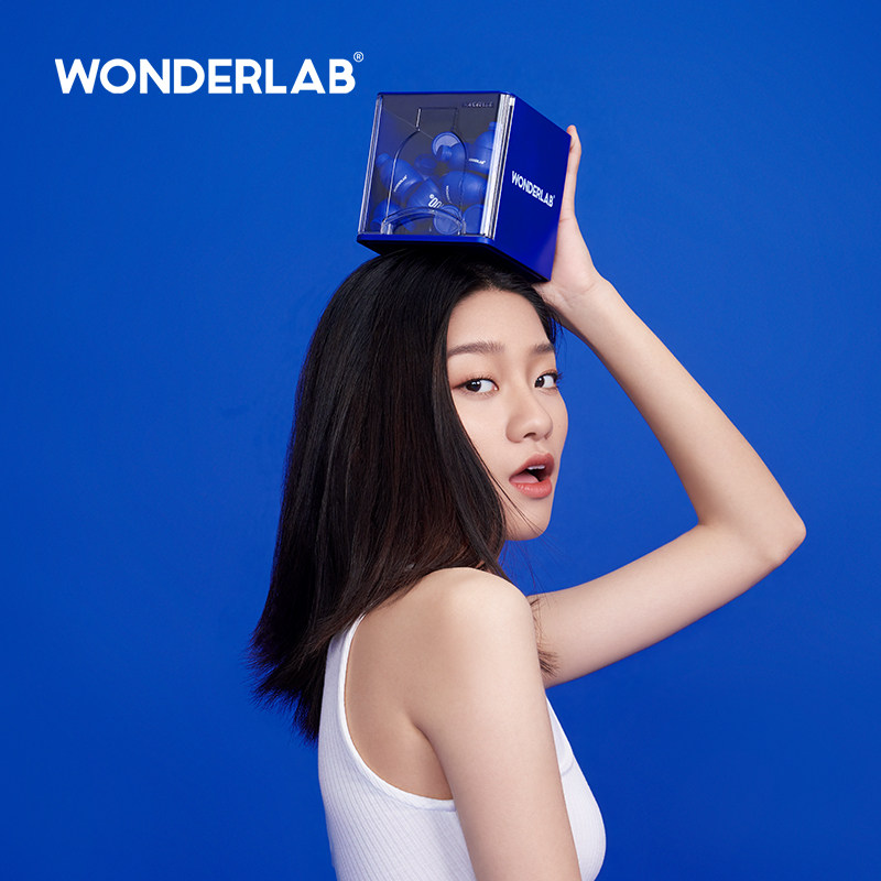 瘦子wonderlab益生b420小蓝成人儿童调理400亿冻干粉益生菌