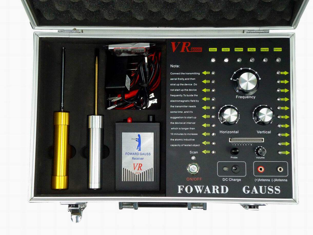 vr10000金银红蓝绿宝钻石地下宝石金属探测器金属探测器