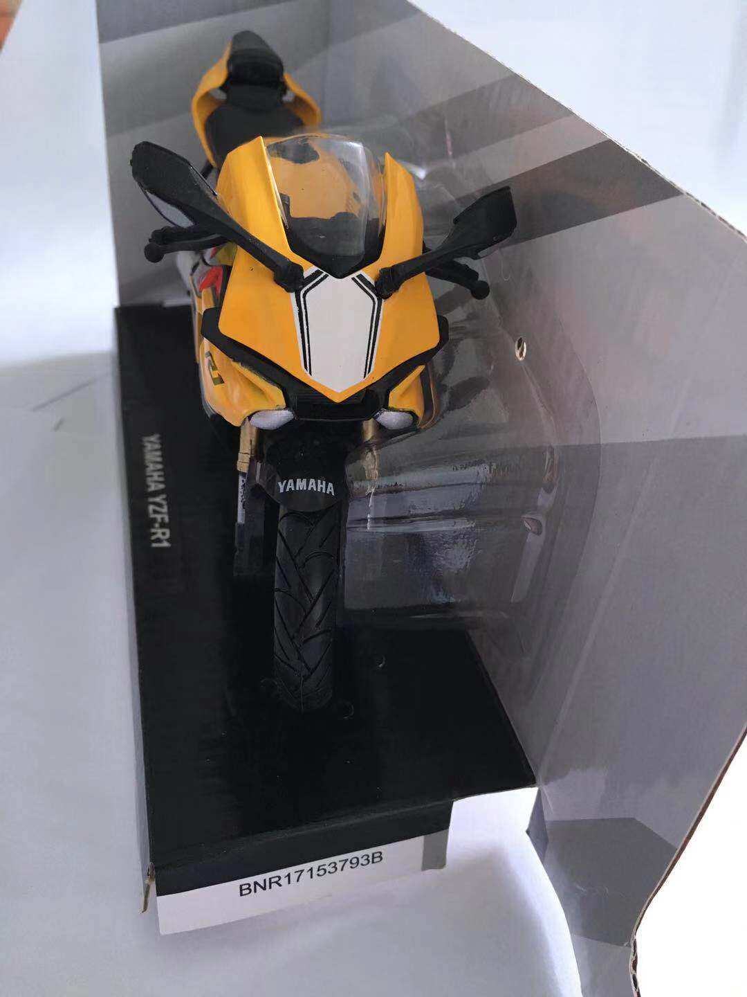 newray1模型年版周年版街车重机摩托车yzfr1m雅马哈仿真车模