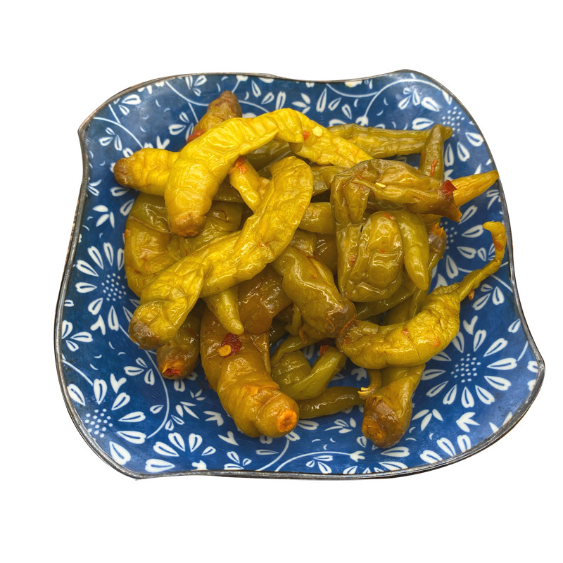 辣椒香辣味泡椒酱线椒腌制下饭饭菜咸菜农家酱菜