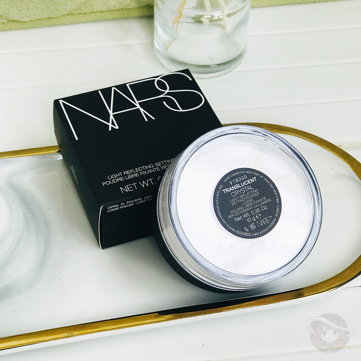 妖精家美国nars纳斯定妆散粉娜斯裸光透明蜜粉蜜粉