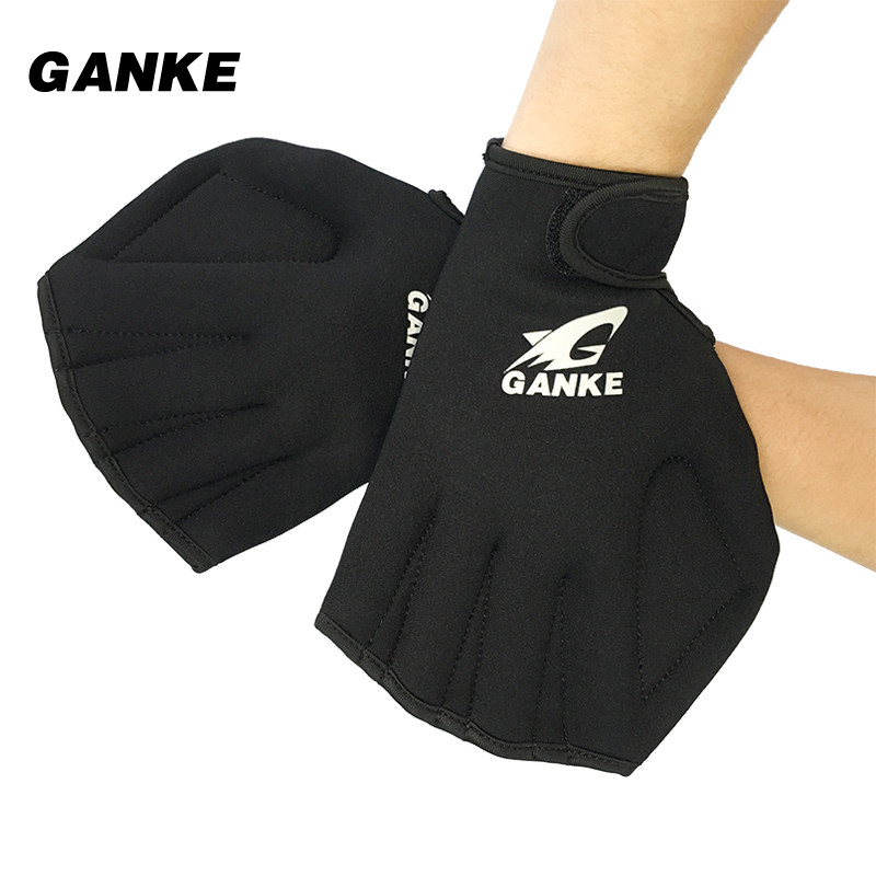 手蹼鸭蹼手蛙掌游泳划水掌用品辅助装备工具鸭掌手噗掌蹼潜水手套