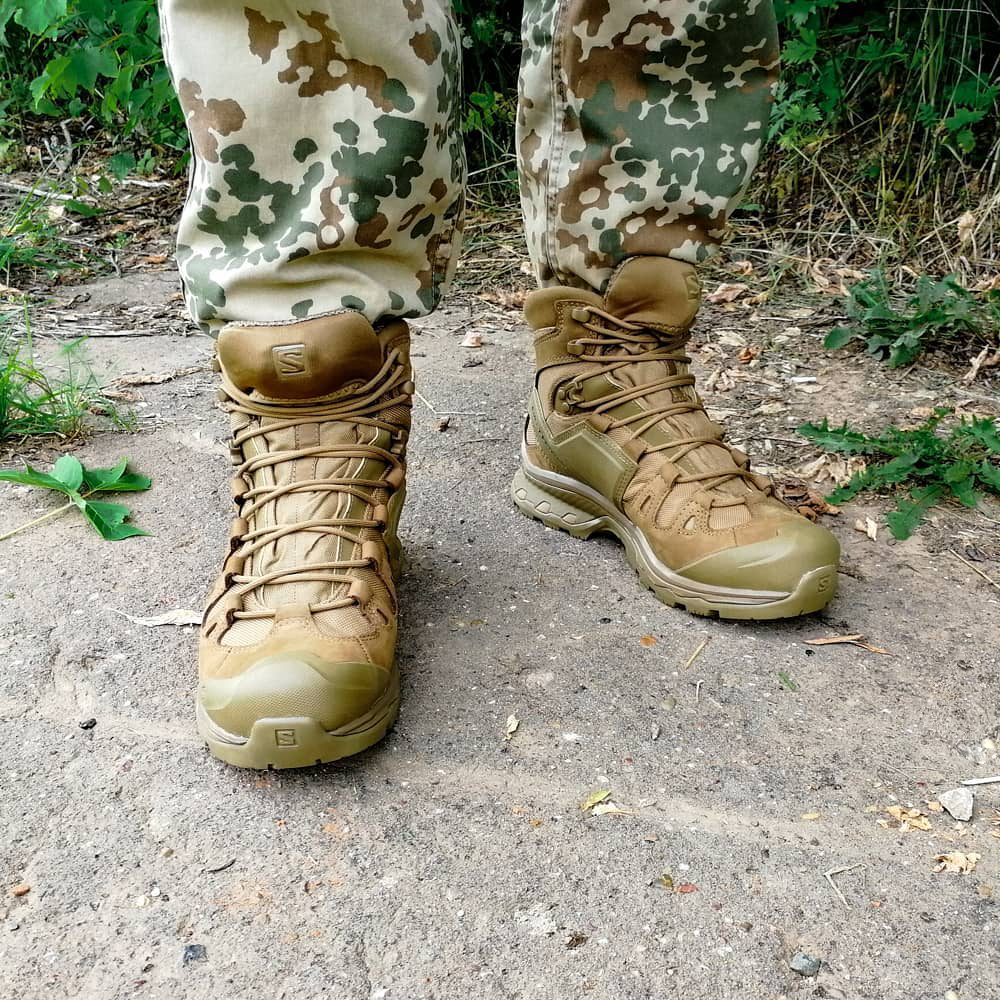 21萨洛蒙Jun版SALOMON男女4D GTX 2防水透气战术靴登山鞋徒步鞋