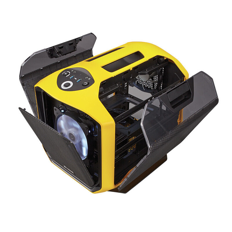 美商海盗船380t个性diy游戏组装主机迷你itx机箱机箱