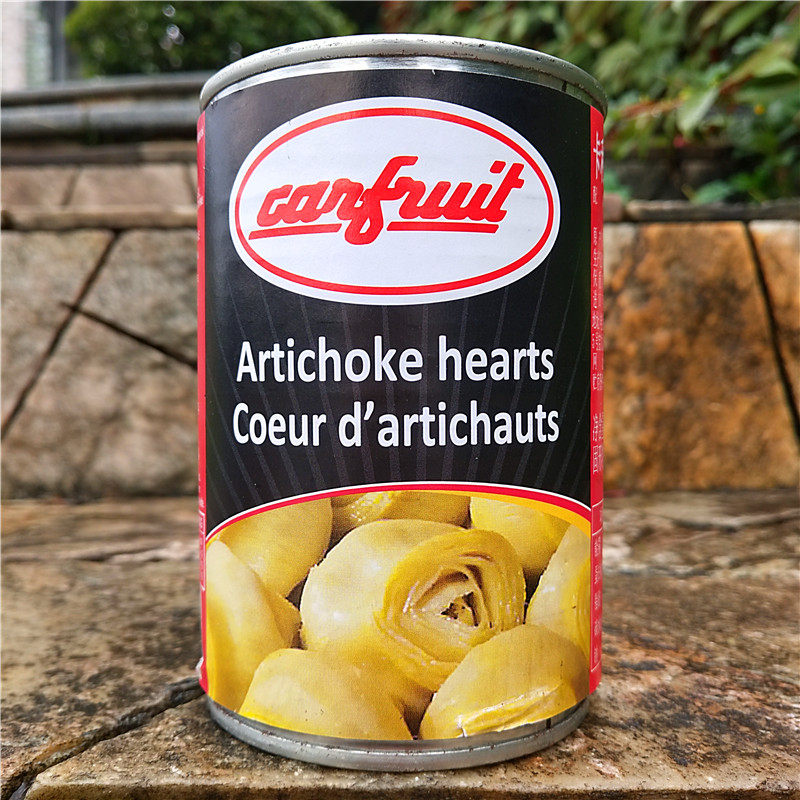 400g西班牙卡利亚朝鲜蓟洋蓟心罐头carfruitartichokehearts水果罐头
