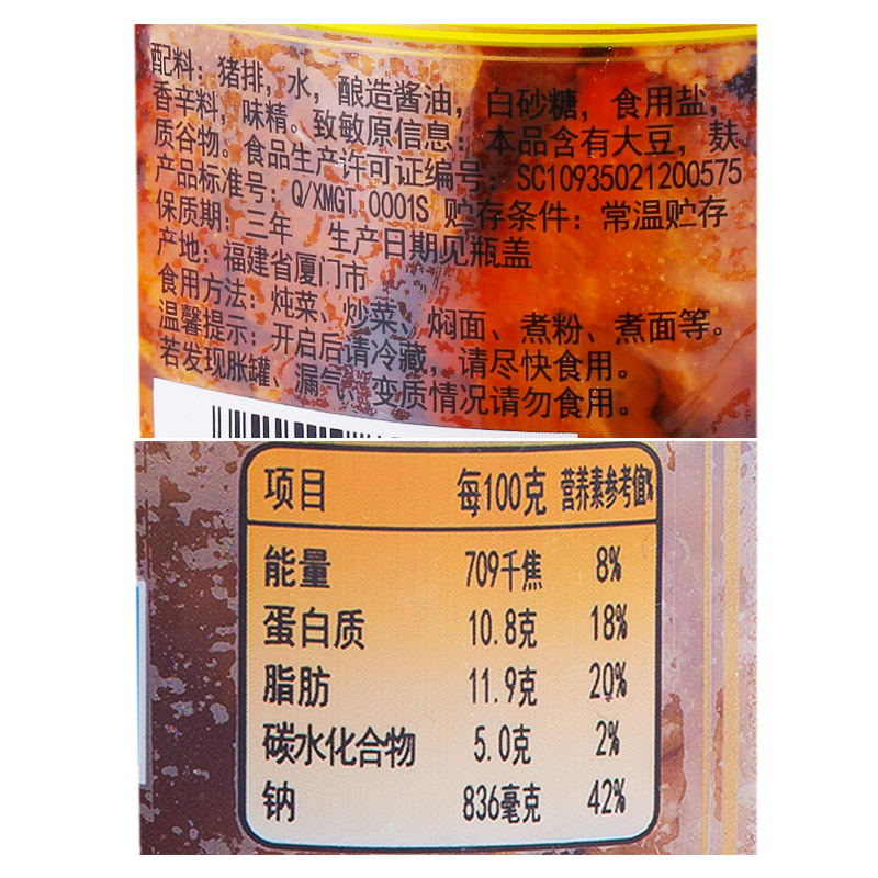 红烧猪肉罐头食用方法图片