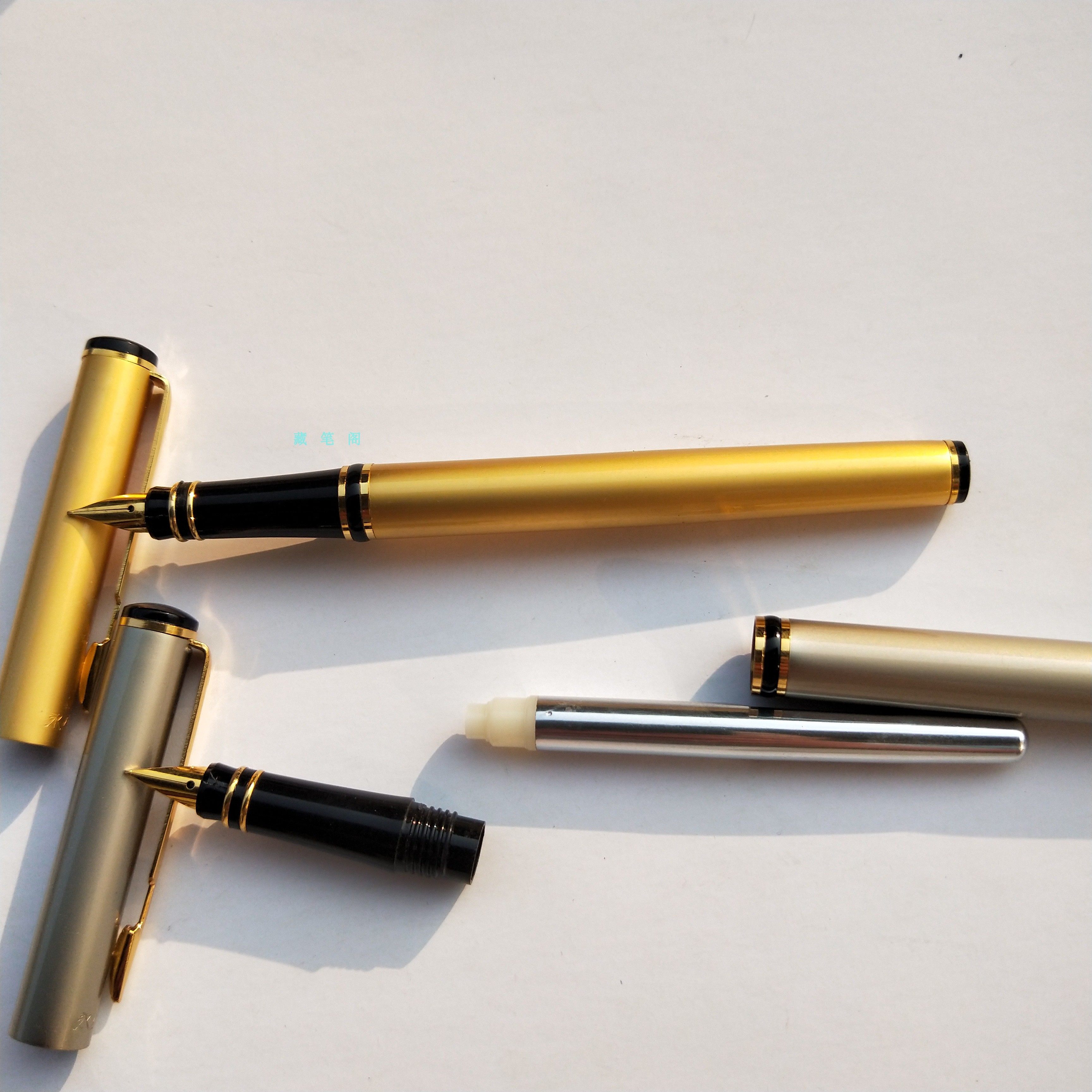 永生高级铱金笔库存全新新老钢笔金属笔身小包钢笔