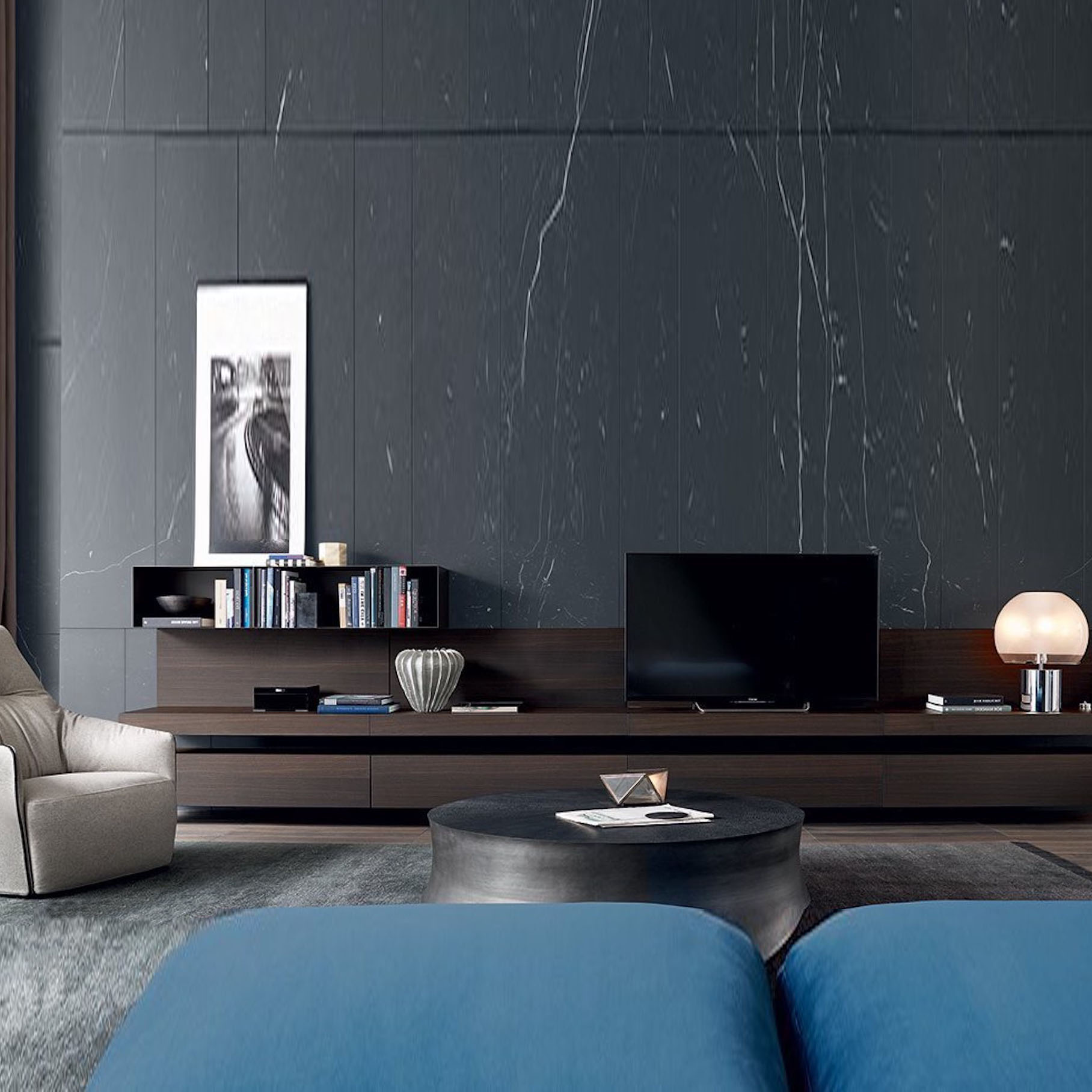 电视柜简约现代客厅背景墙柜组组合电视电视机机柜型电视柜