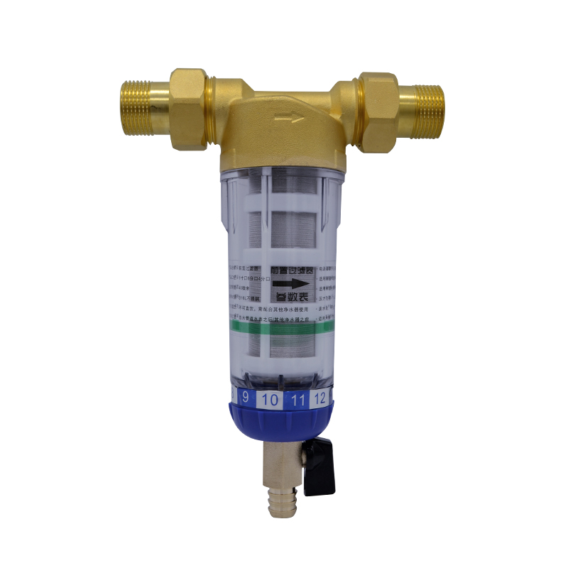 农村水塔井水过滤器 地下水泥沙 家用自来水管道大流量前置反冲洗