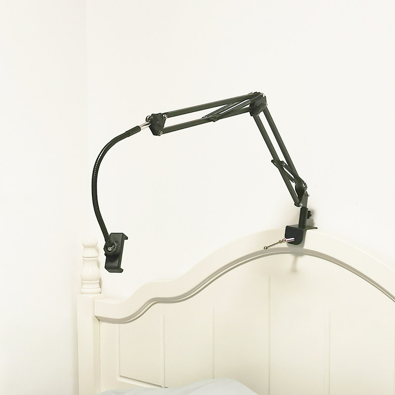 懒人手机支架床头免夹折叠支撑撑架看剧可调手机支架