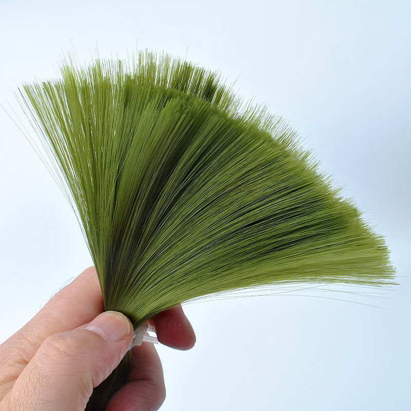 派点彩色接发挑染无痕辫接彩丝手钩仿真发发丝水晶接发束 90cm60g