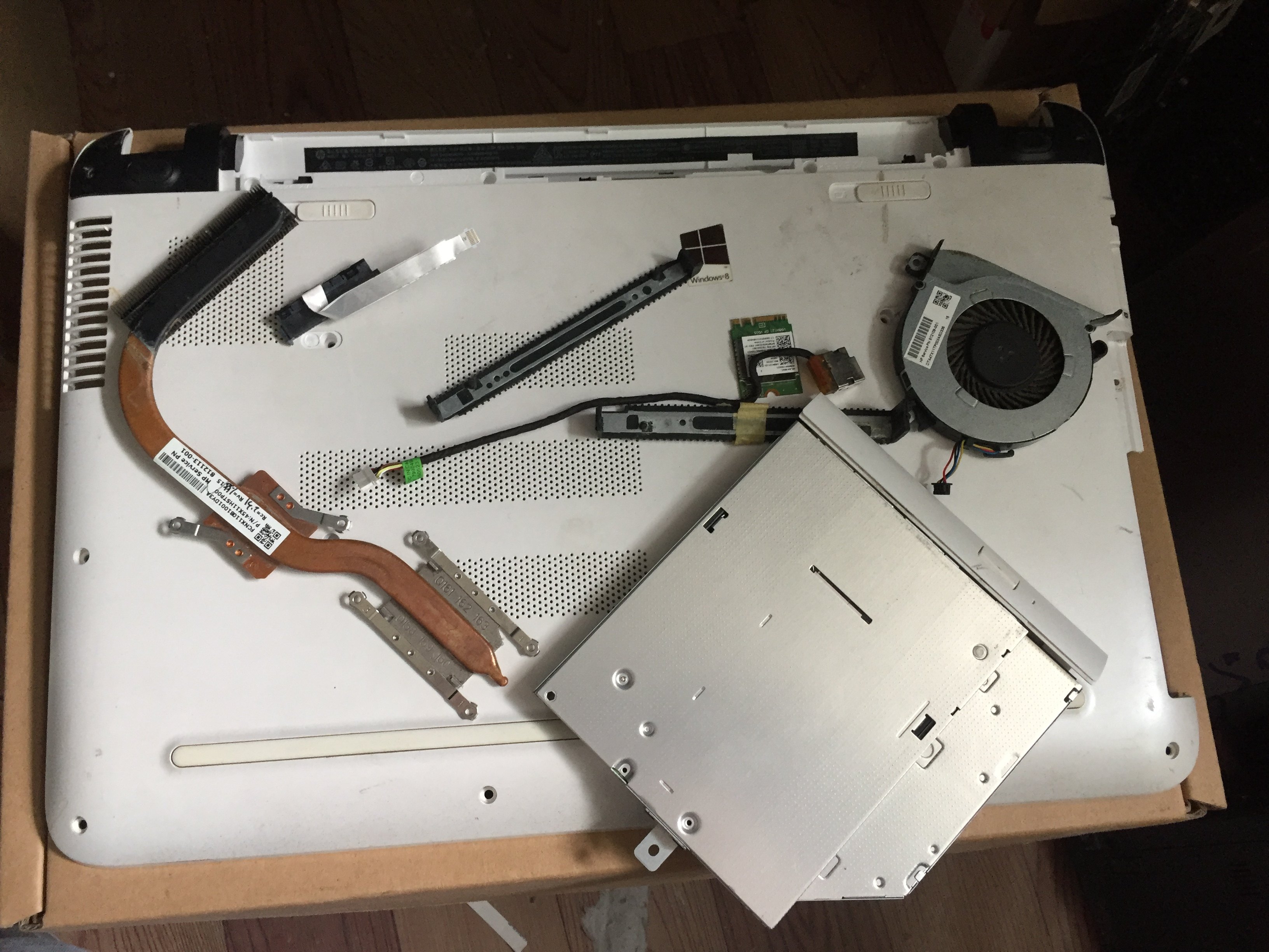 硬盘惠普tpnq15915ab006tx轴盖光驱散热器无线笔记本零部件