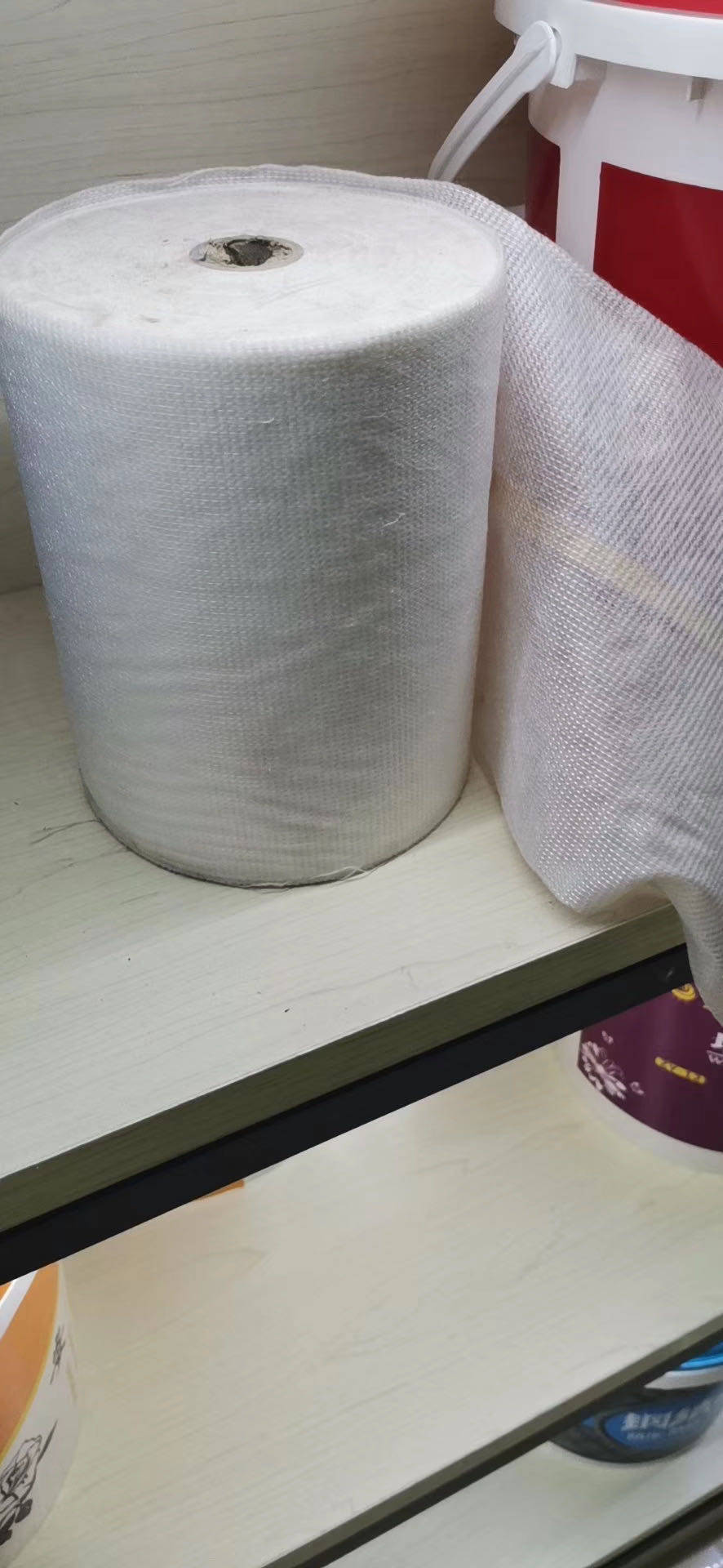 聚酯布补楼顶漏水防水布屋顶专用房顶补漏防水材料防水涂料