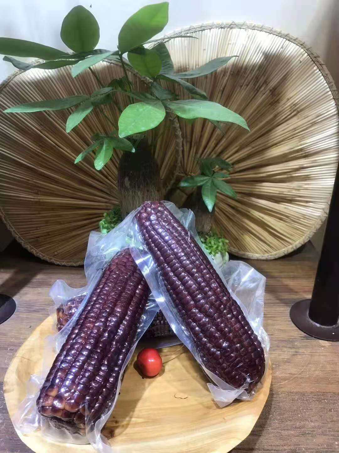 红宝石女王水果玉米6支真空真空包包装即食网红玉米