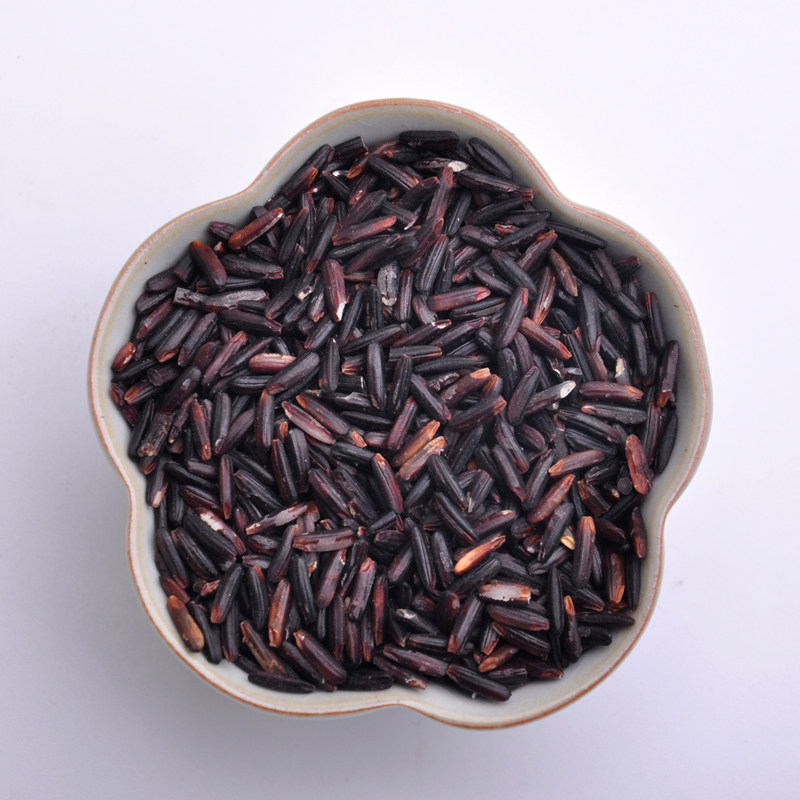 信叶泰国进口黑米博他仑贝利胚芽黑大米杂粮 1kg包邮 买一送一