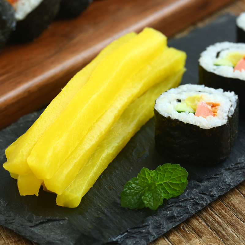 寿司包邮材料萝卜200g大根紫菜包饭料理酸甜寿司料理