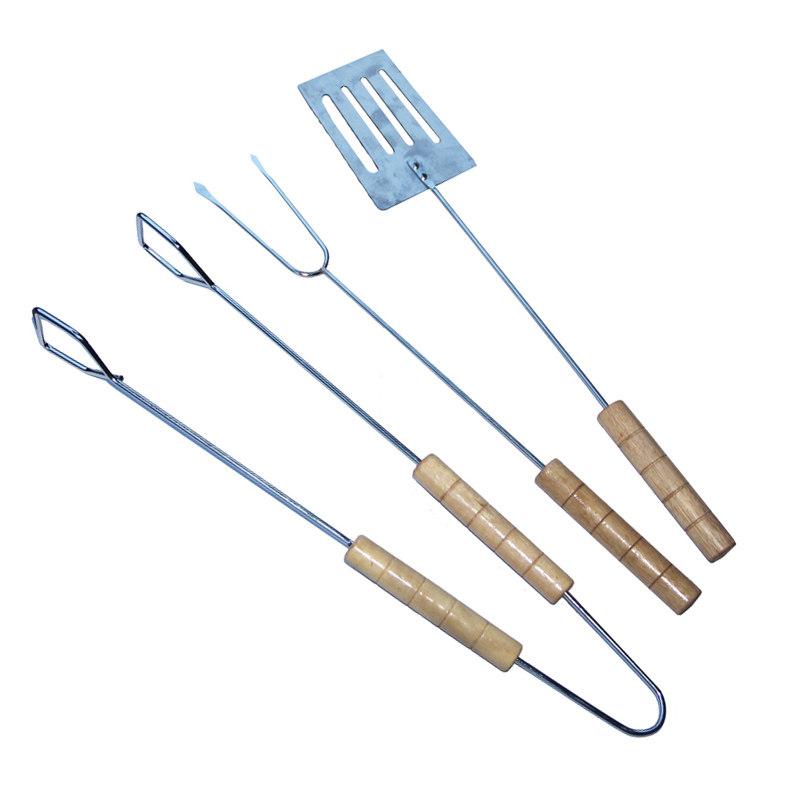 烧烤户外工具三件件套夹子肉叉用品其它烧烤用品