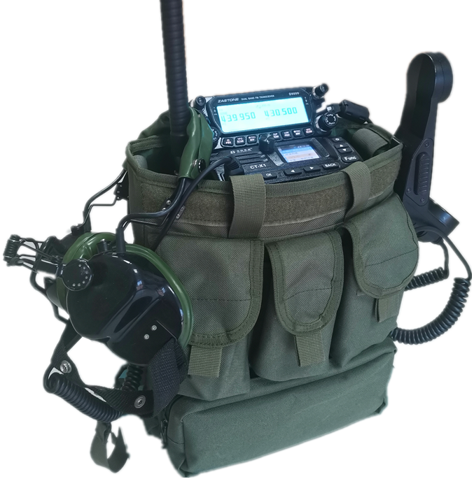 公网双模背负式中继电台带UU/UV/公网差转/直呼/单兵图传25种功能