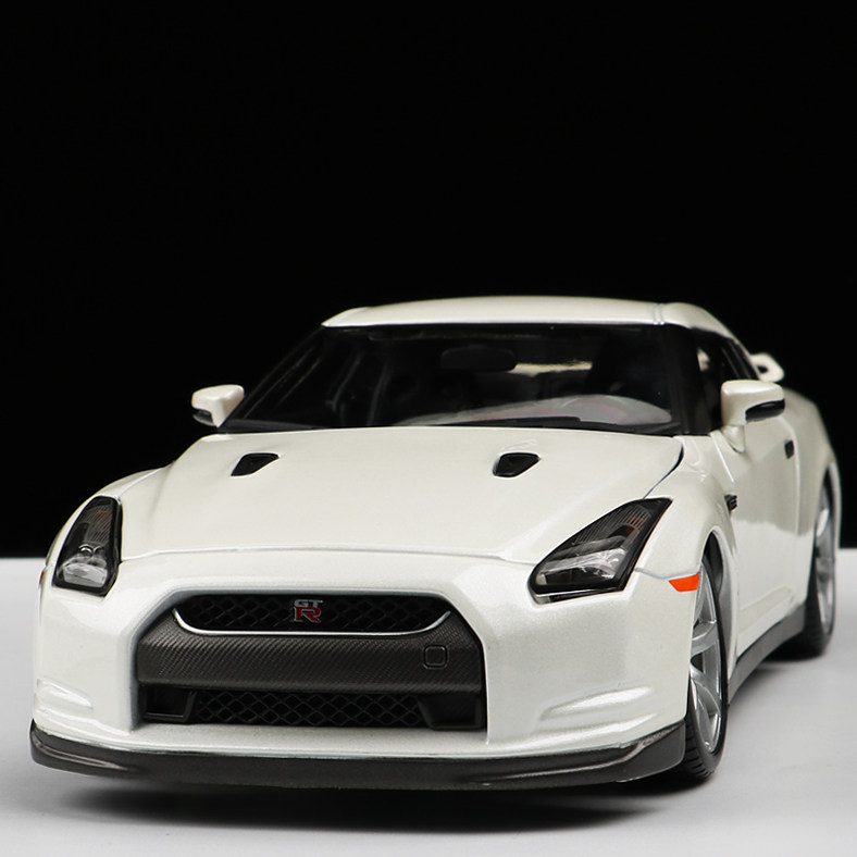 比美高18gtr车模汽车模型日产东瀛战神原厂仿真真真车模