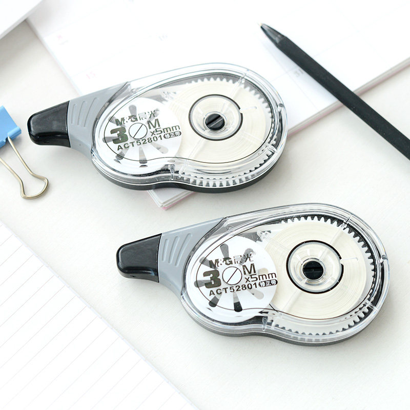 晨光文具修正带超大容量30米批发学生涂改改正修正带