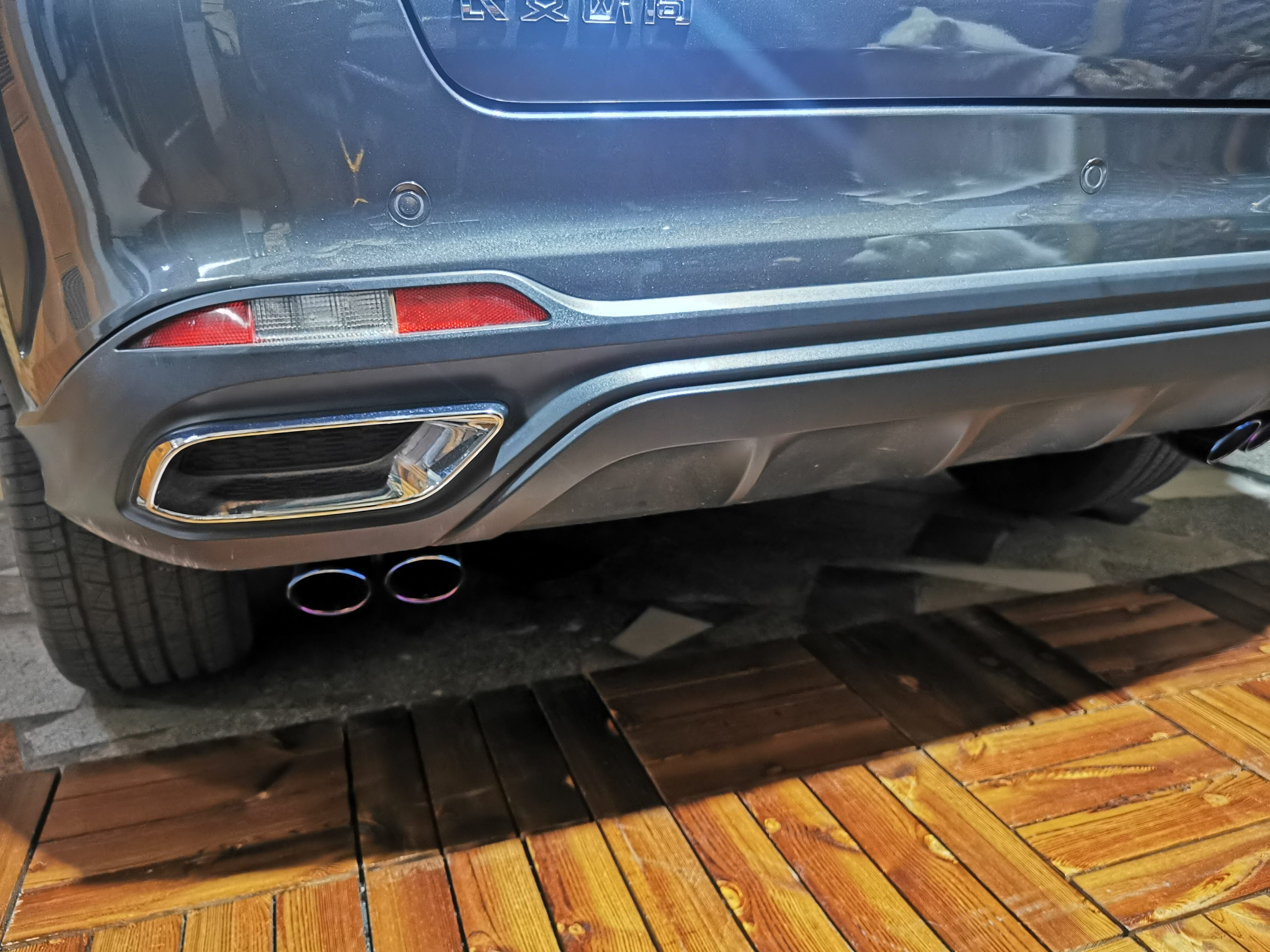 长安欧尚x5尾喉烟筒不锈钢排气管尾气烟管汽车装饰改装尾喉