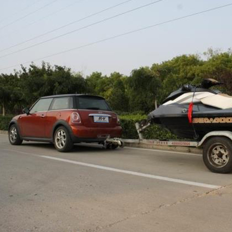 拖车适用于迷你cooper美式mini改装防撞梁拖挂追尾保险杠