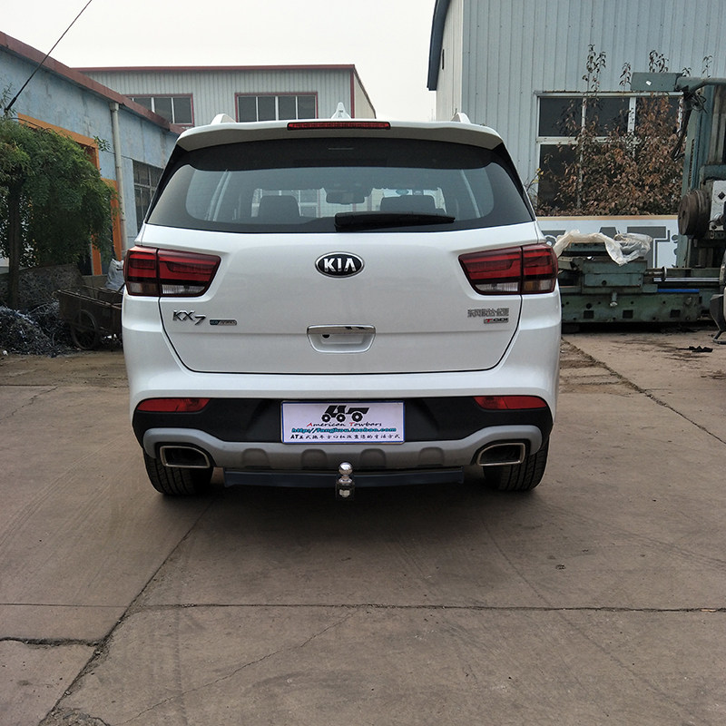 适用于17款起亚kx7改装专用拖车方口拖车钩越野保险杠