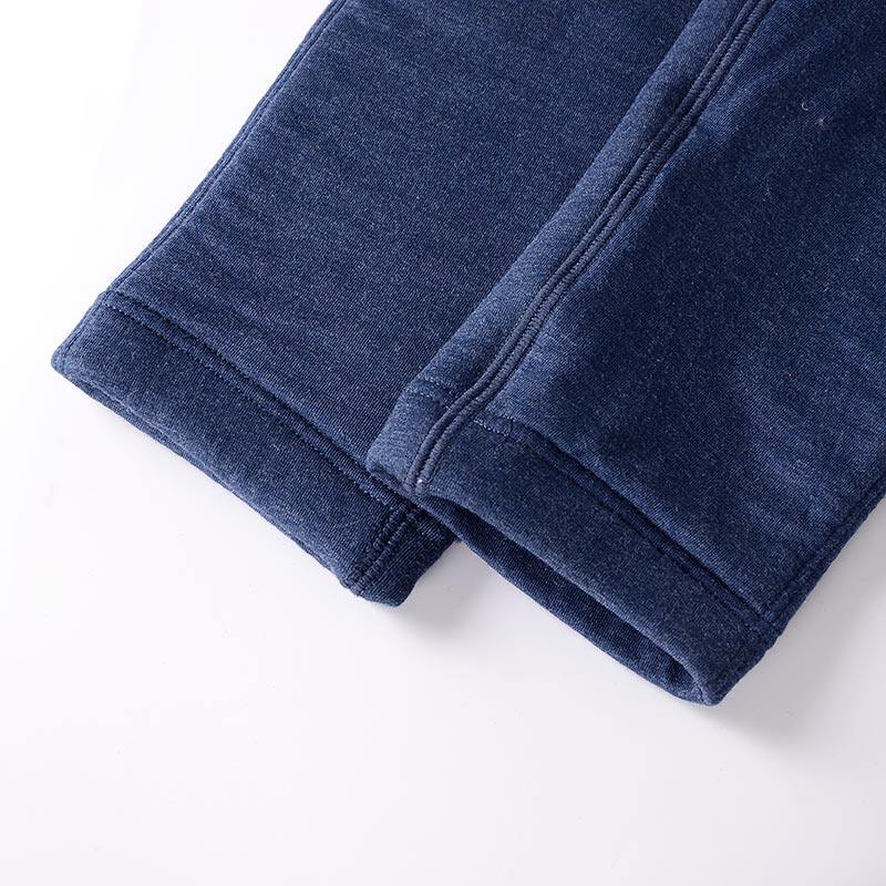 保暖棉裤森鹅羊毛德绒三层加厚高腰护膝贴身保暖裤