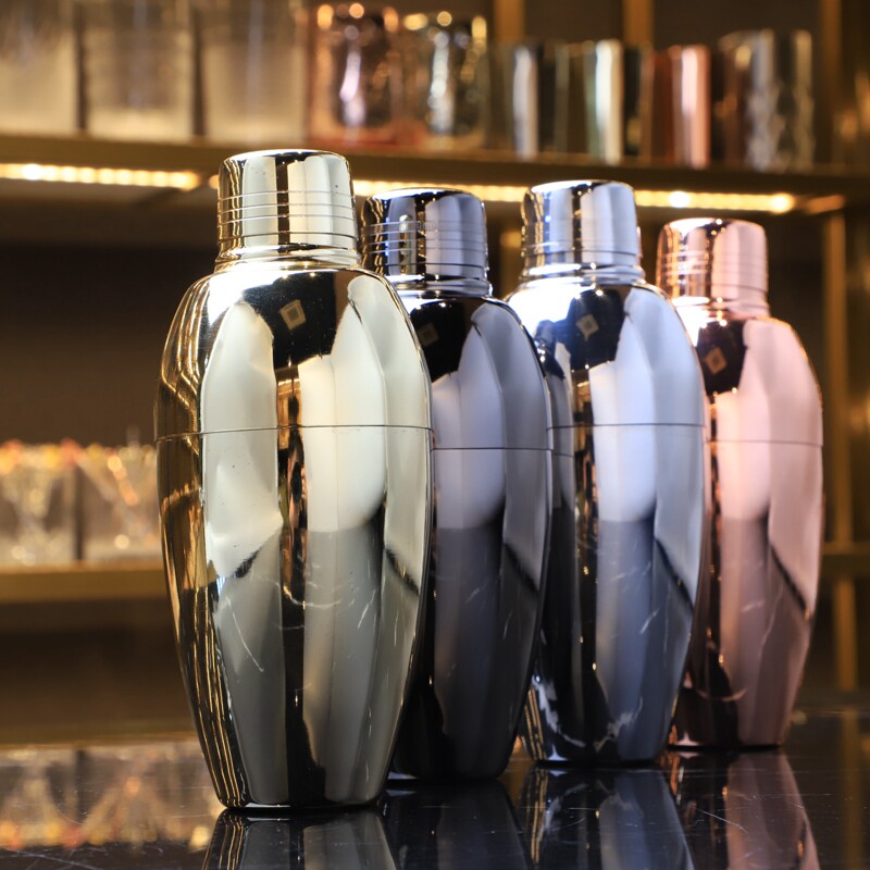 酒吧器皿三段式酒壶台湾bridy三节酒器调酒器