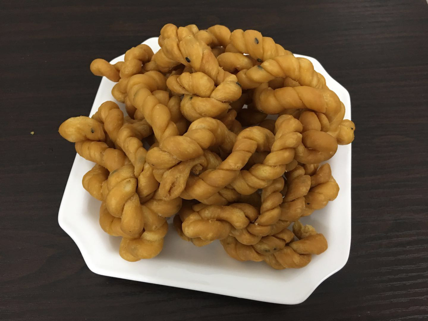 湖北武穴家乡特产手工制作小麻花 脆果条儿时的味道 散装500克/袋-mc