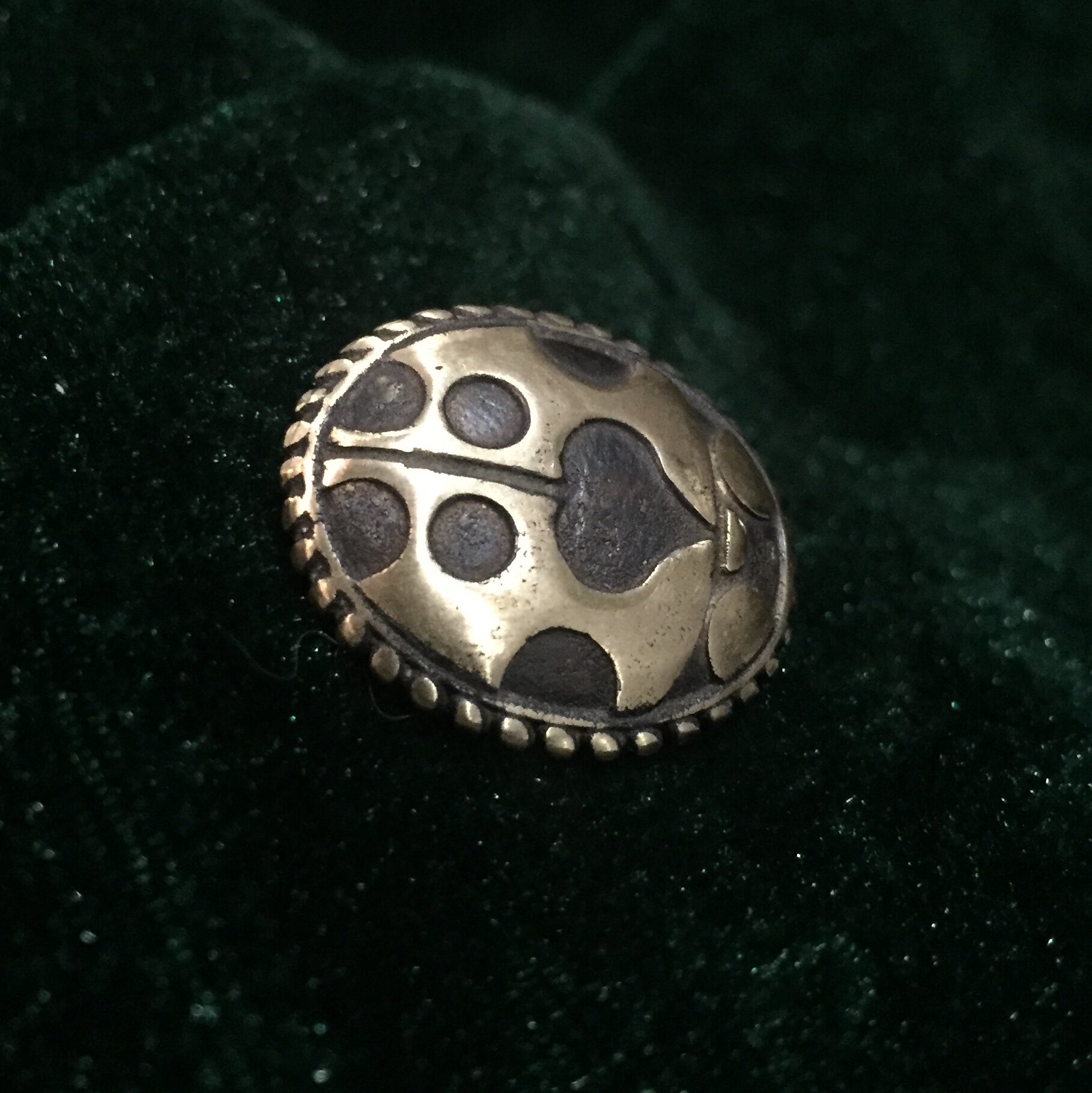 tuxd乔巴领针胸针瓢虫黄金茸茸jojo鲁诺乔鲁诺胸针