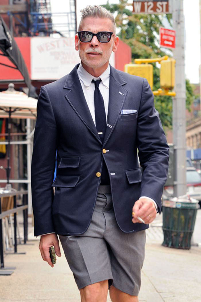 西装定制nick大叔ivy校园casual藏青常春藤量身定做西服