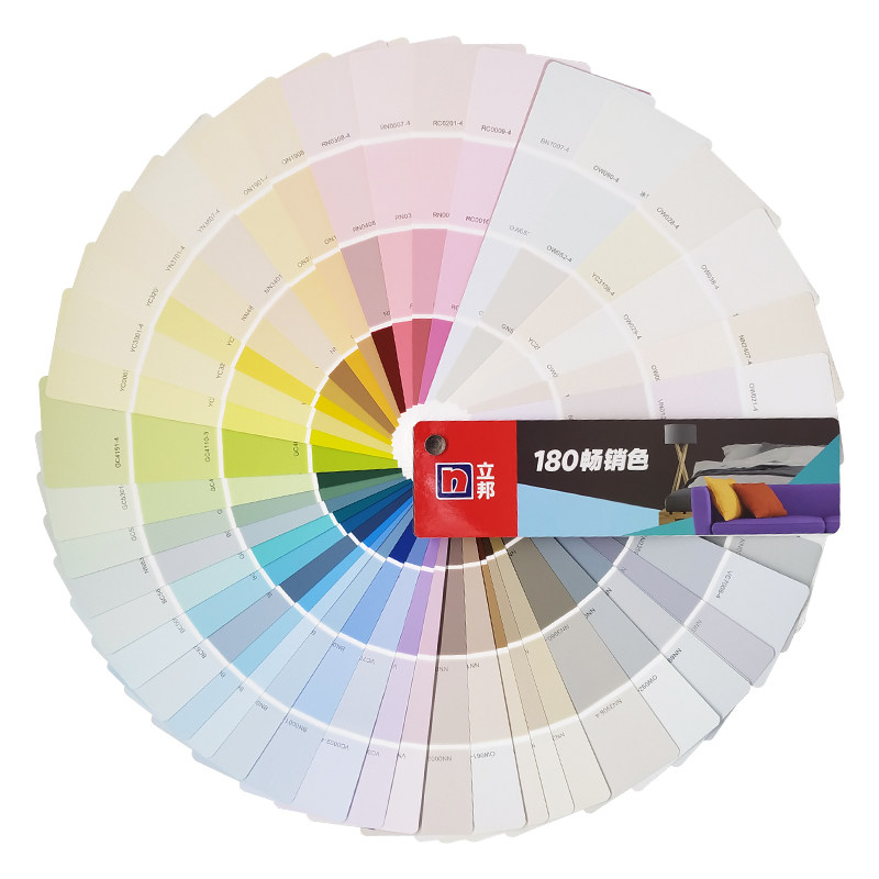 色卡立邦2019新版梦幻千色装修油漆涂料色卡