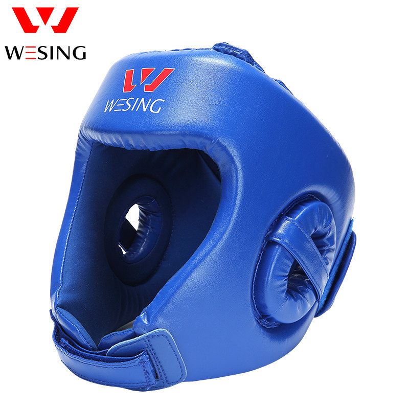 九日山散打头盔护头成人儿童拳击泰拳训练护具拳击头盔