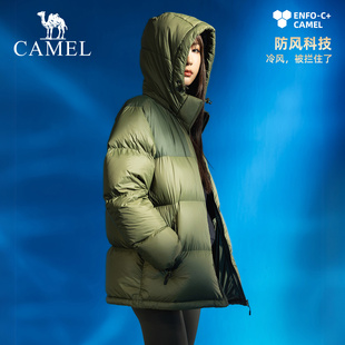 【小太阳】骆驼户外羽绒服冬季新款600蓬男女同款防泼水面包服