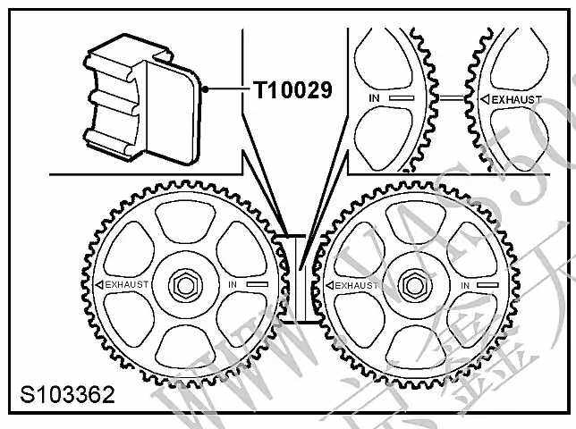 8vvt750w5华泰圣达菲1.8t正时专用工具齿轮引擎维修工具