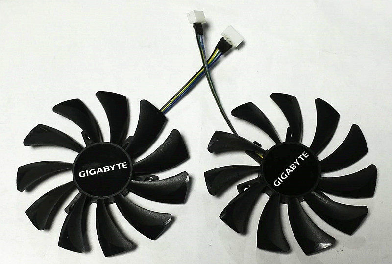 gigabyte技嘉gtx10603g风魔版游戏显卡风扇台式机电脑显卡扇叶