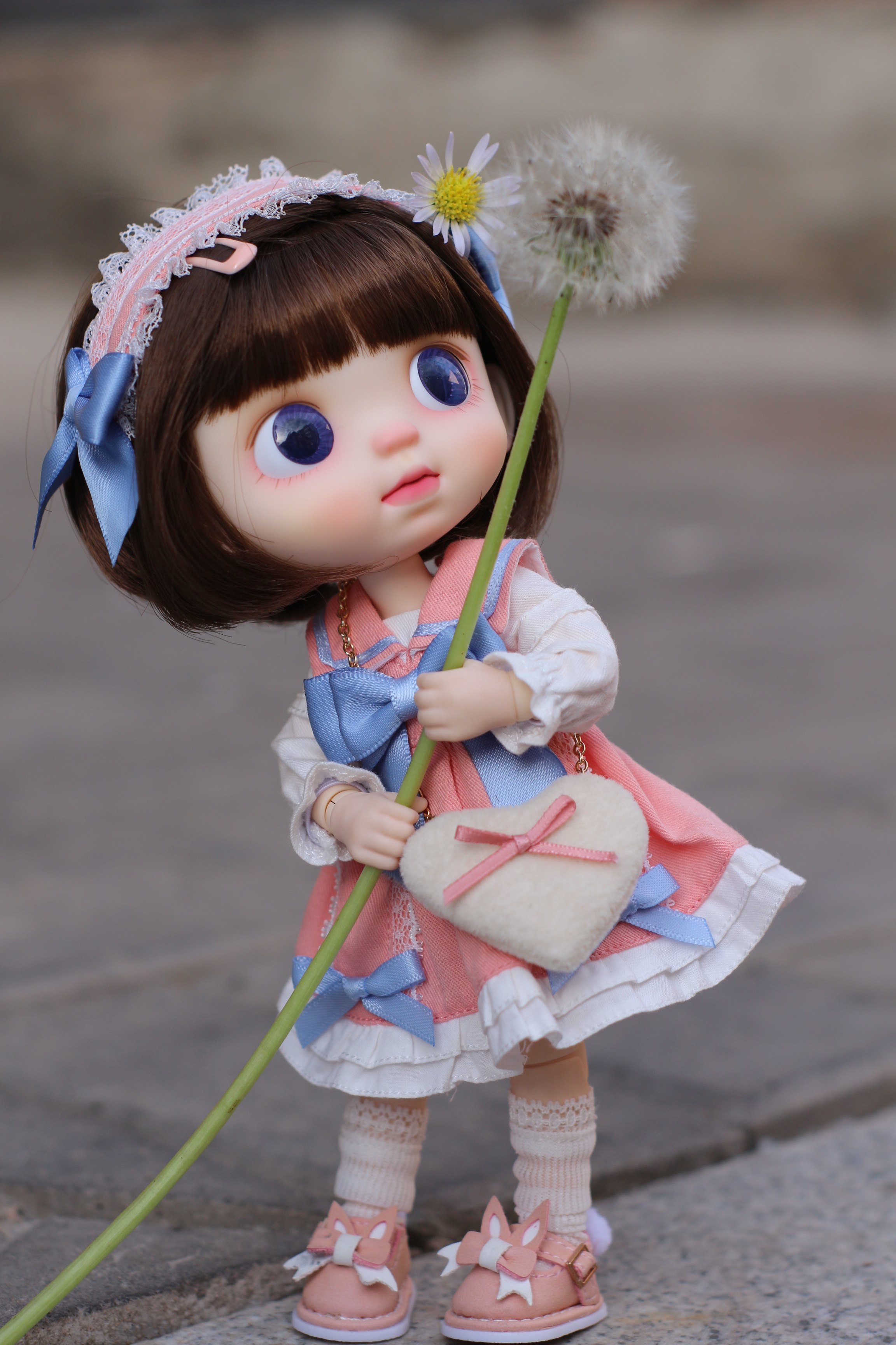 naughtycutey限量粉红回忆8分bjd原创创潮手办bjd娃娃