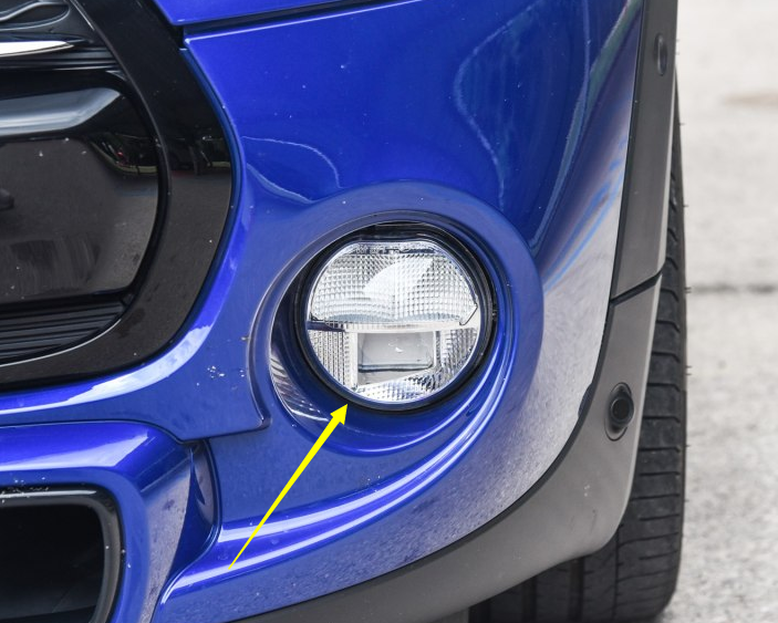 宝马迷你minif54f55f56前杠雾灯前部圆灯射灯汽车灯泡