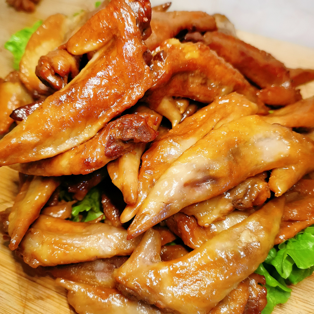 鸡翅东北哈尔滨特产熏酱风味熟食五香香烟膀肉鸡肉零食