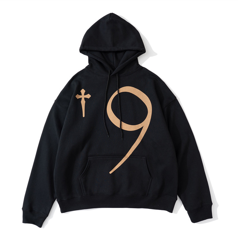 Post Malone Maison Merch No.9 vintage 马龙周边 抓绒 连帽卫衣