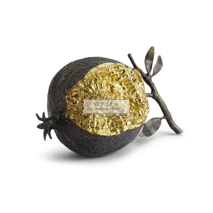 金石榴酒柜客厅石榴限量简单pomegranatarammichael奢华摆件