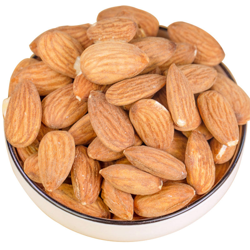 原味生美国大杏仁肉500g袋装 烘培盐焗味无壳巴旦木仁扁桃仁包邮