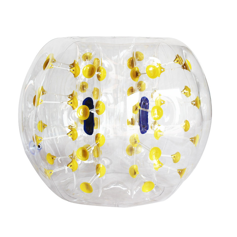 碰碰撞球户外成人充气儿童人体碰撞加厚透明水上游艺设施