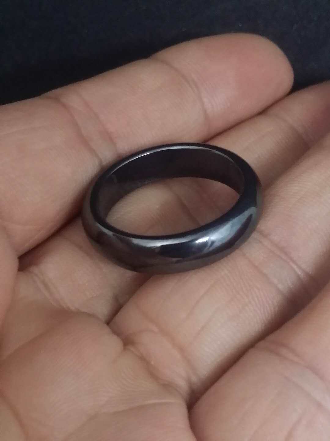 戒指甘肃景泰又亮铁石陨石弧面购买其他包邮其它首饰