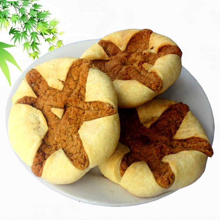 温州特产民间小吃牛屎饼花传统糕点干粮10个传统糕点