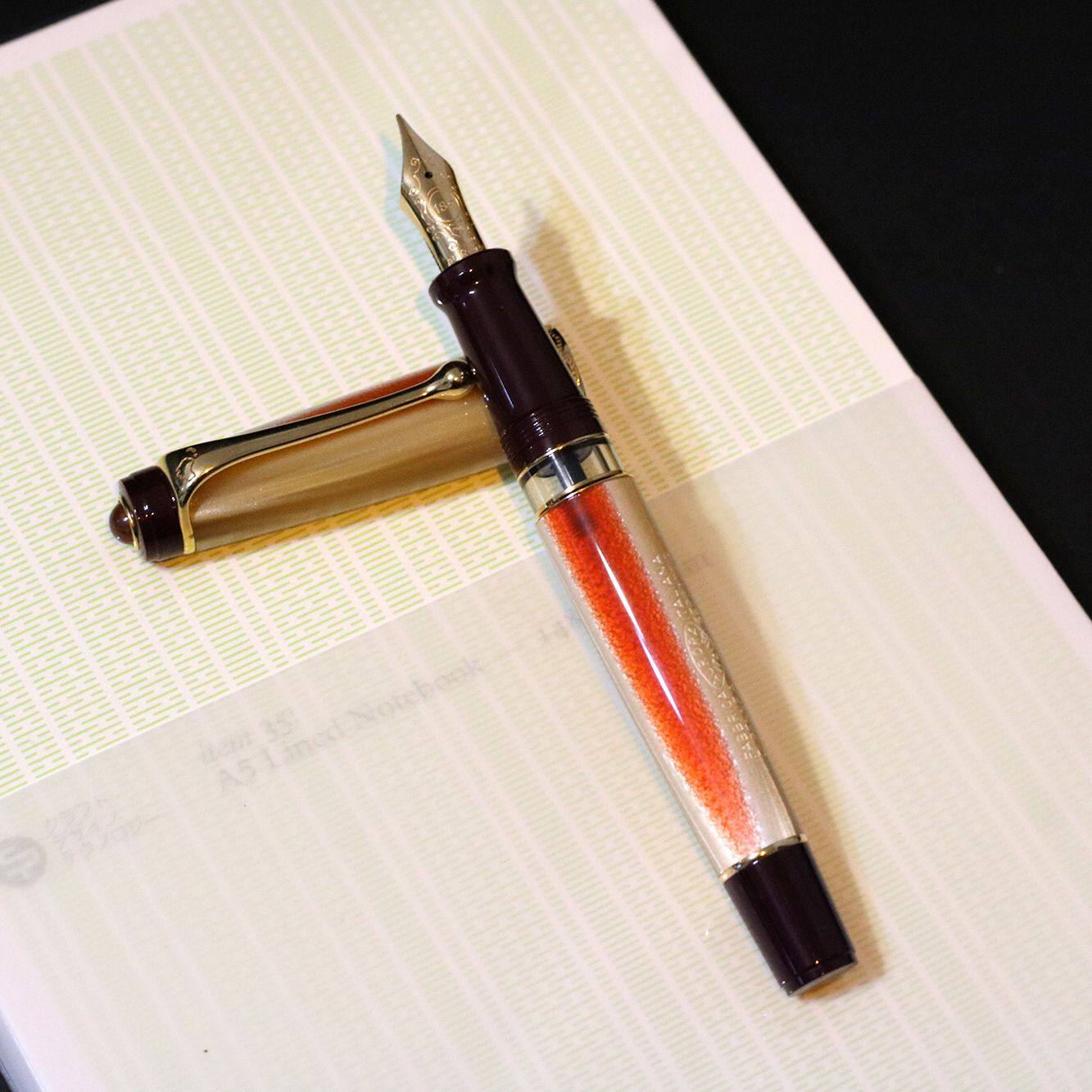 现货aurora罗拉五大洲限量全新盒证钢笔长刀书法钢笔